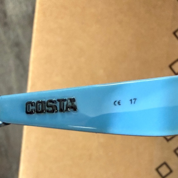 Costa Black and Light Blue Sunglasses